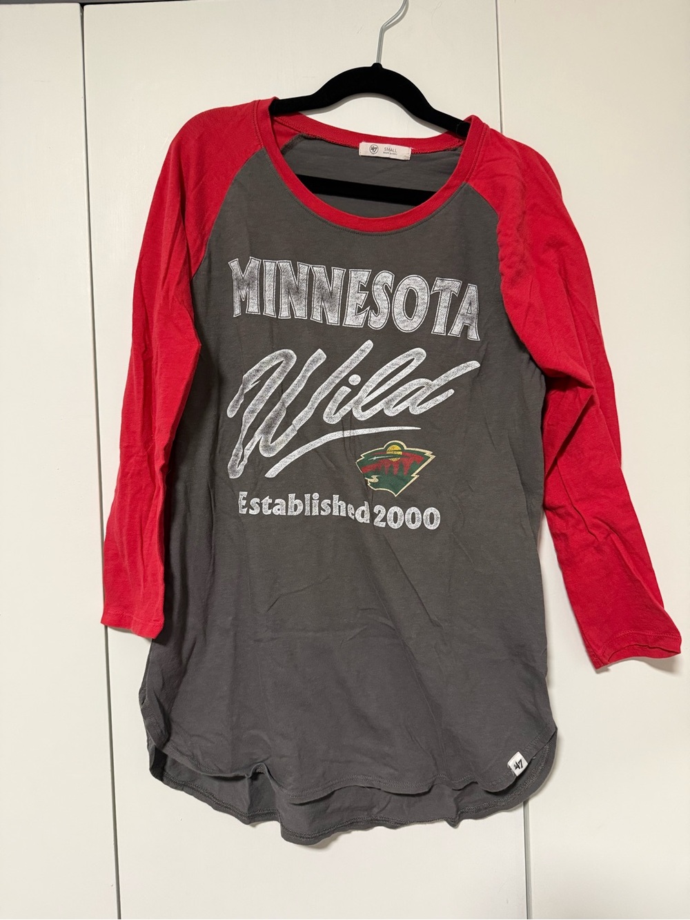 Minnesota Wild Baseball Tee